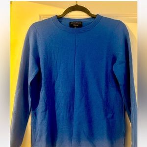 Banana Republic blue wool and cashmere blend sweater